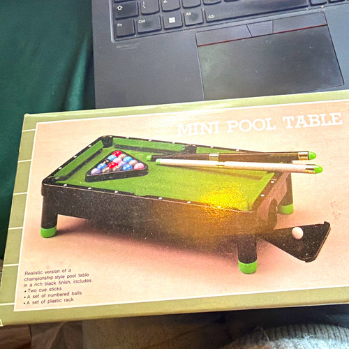 Mini pool table set - mini,