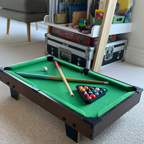 Mini table top pool - top,