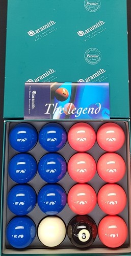 Aramith pool table balls - table,