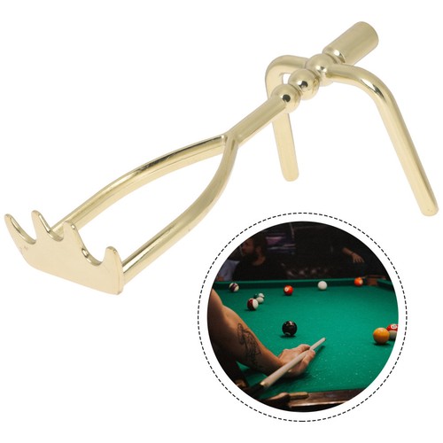 Golden pool cue - golden,