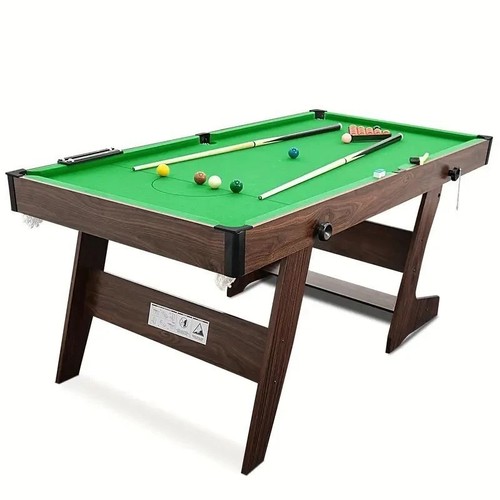 6ft folding pool - pool, snooker