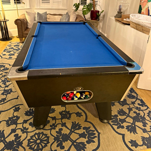 6ft slate top pool - , table