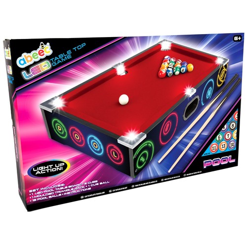 Mini led tabletop pool - led, table
